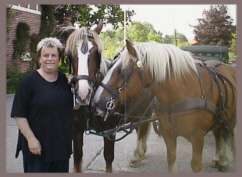 Kutschfahrt mit Boris und Mary