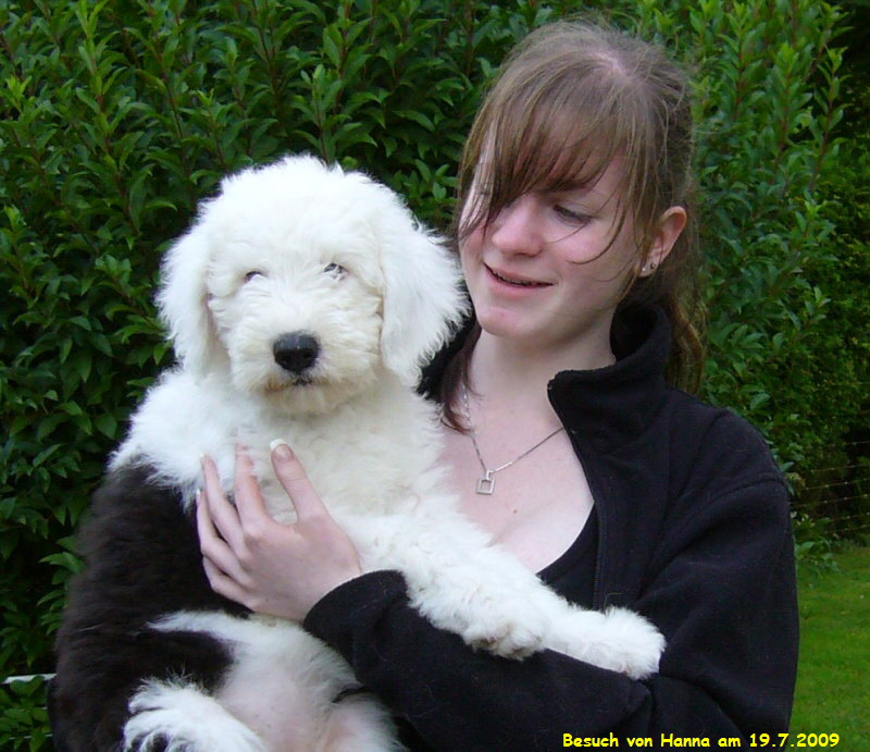 Besuch von Hanna am 19.7.2009