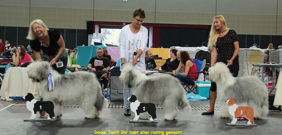 Danke Tani!!! Ihr habt alles richtig gemacht...