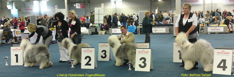 LineUp H�ndinnen Jugendklasse                                                                                       Foto: Bettina Selzer