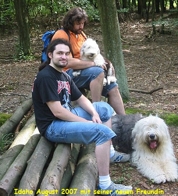 Idaho August 2007 mit seiner neuen Freundin