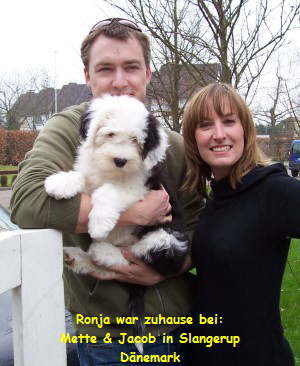 Ronja war zuhause bei:
Mette & Jacob in Slangerup
Dnemark