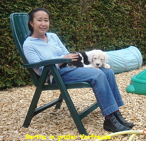 Bertha in groer Vorfreude...