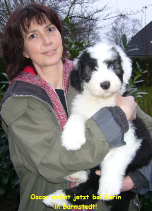 Oscar wohnt jetzt bei Karin
in Barmstedt!