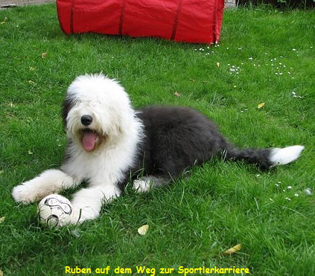 Ruben auf dem Weg zur Sportlerkarriere