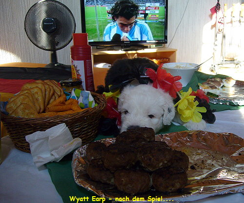 Wyatt Earp - nach dem Spiel....