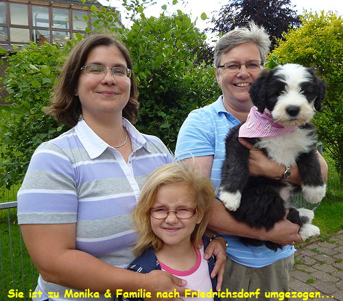 Sie ist zu Monika & Familie nach Friedrichsdorf umgezogen...