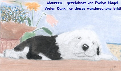 Maureen gezeichnet von Evelyn Nagel